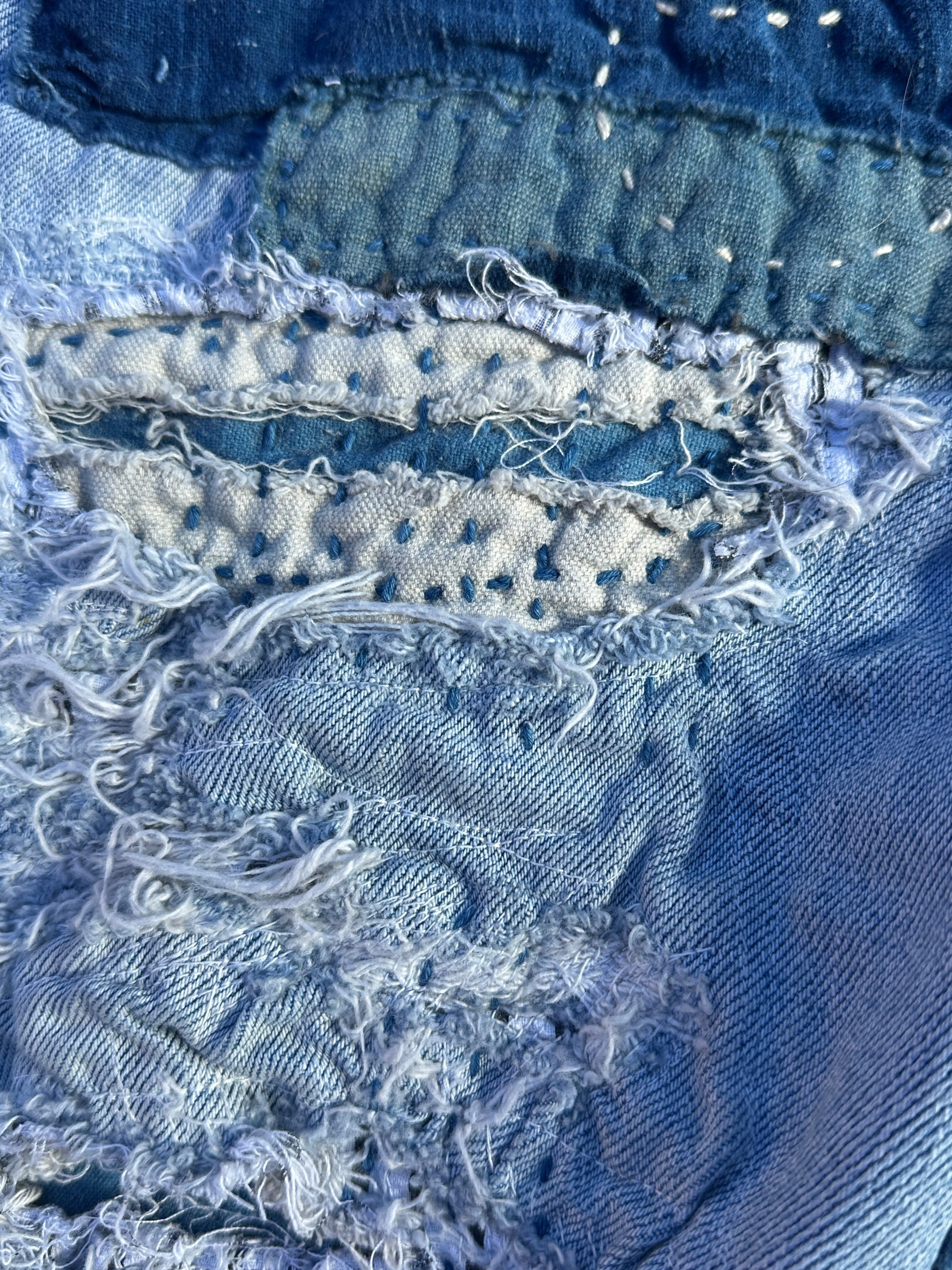 SUPER BORO REPAIRED DENIM