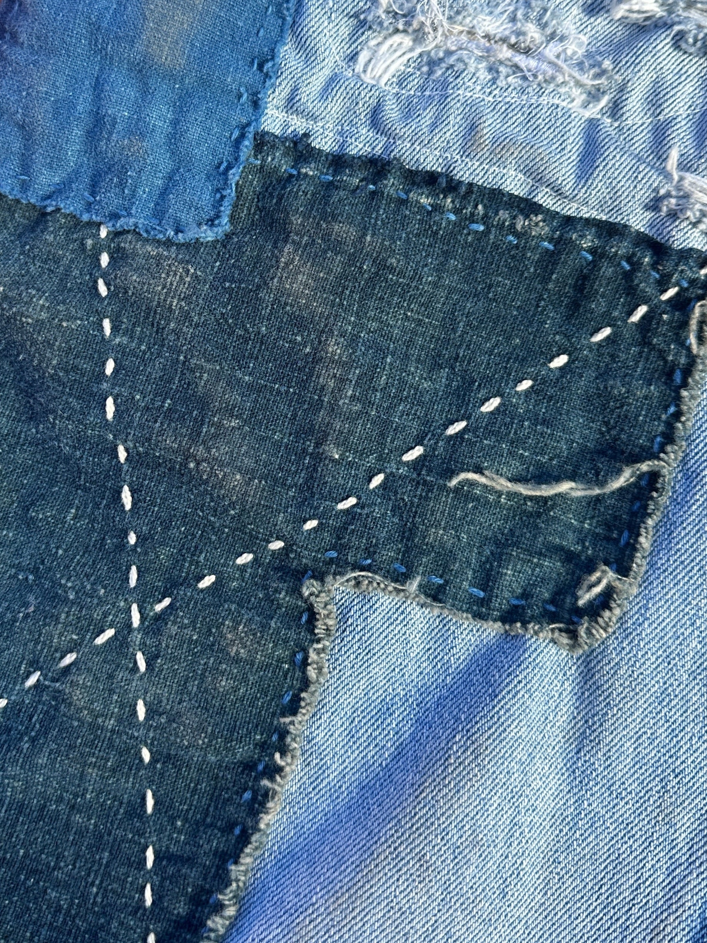 SUPER BORO REPAIRED DENIM