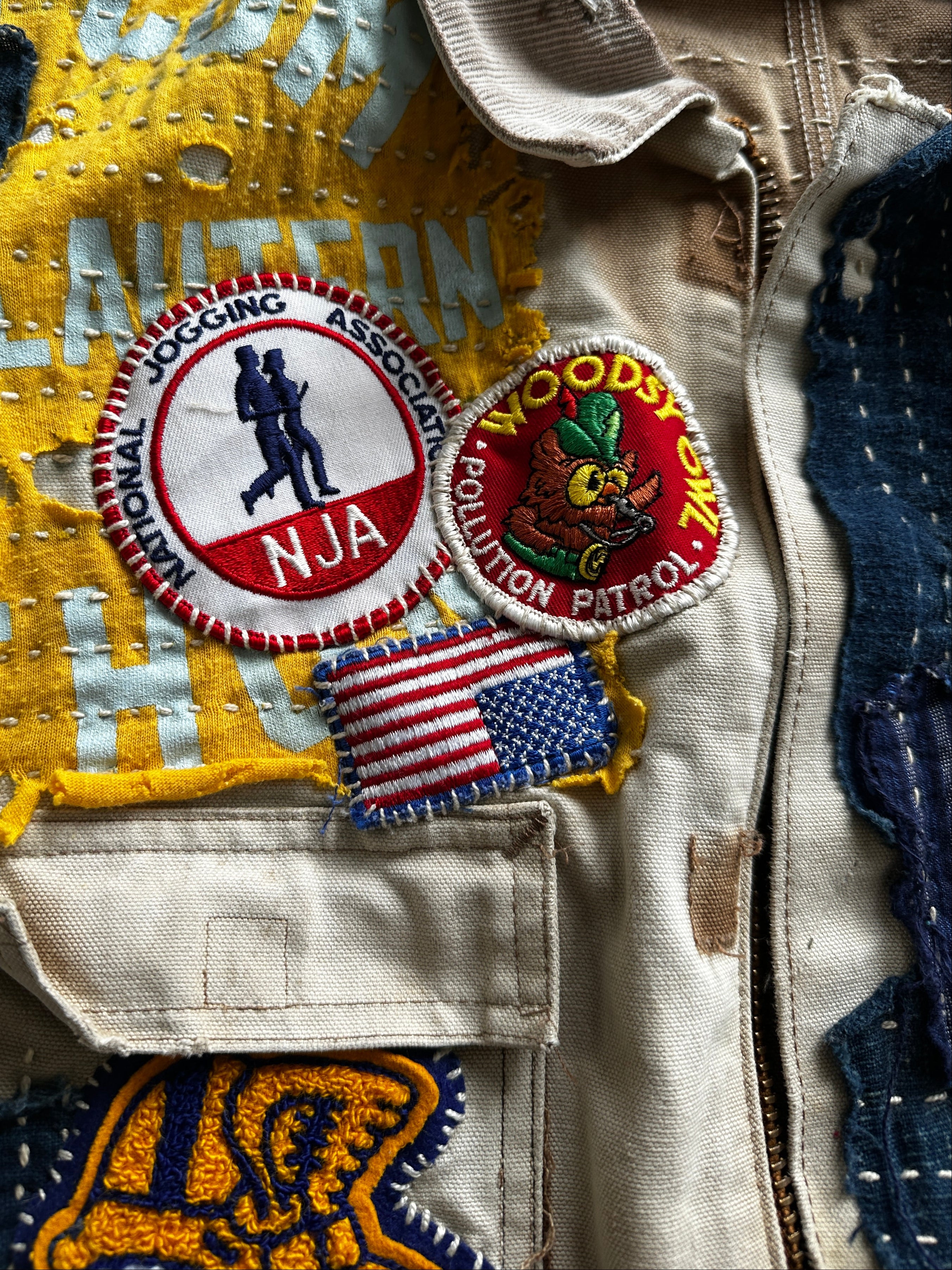 VINTAGE BORO PATCH CHORE COAT