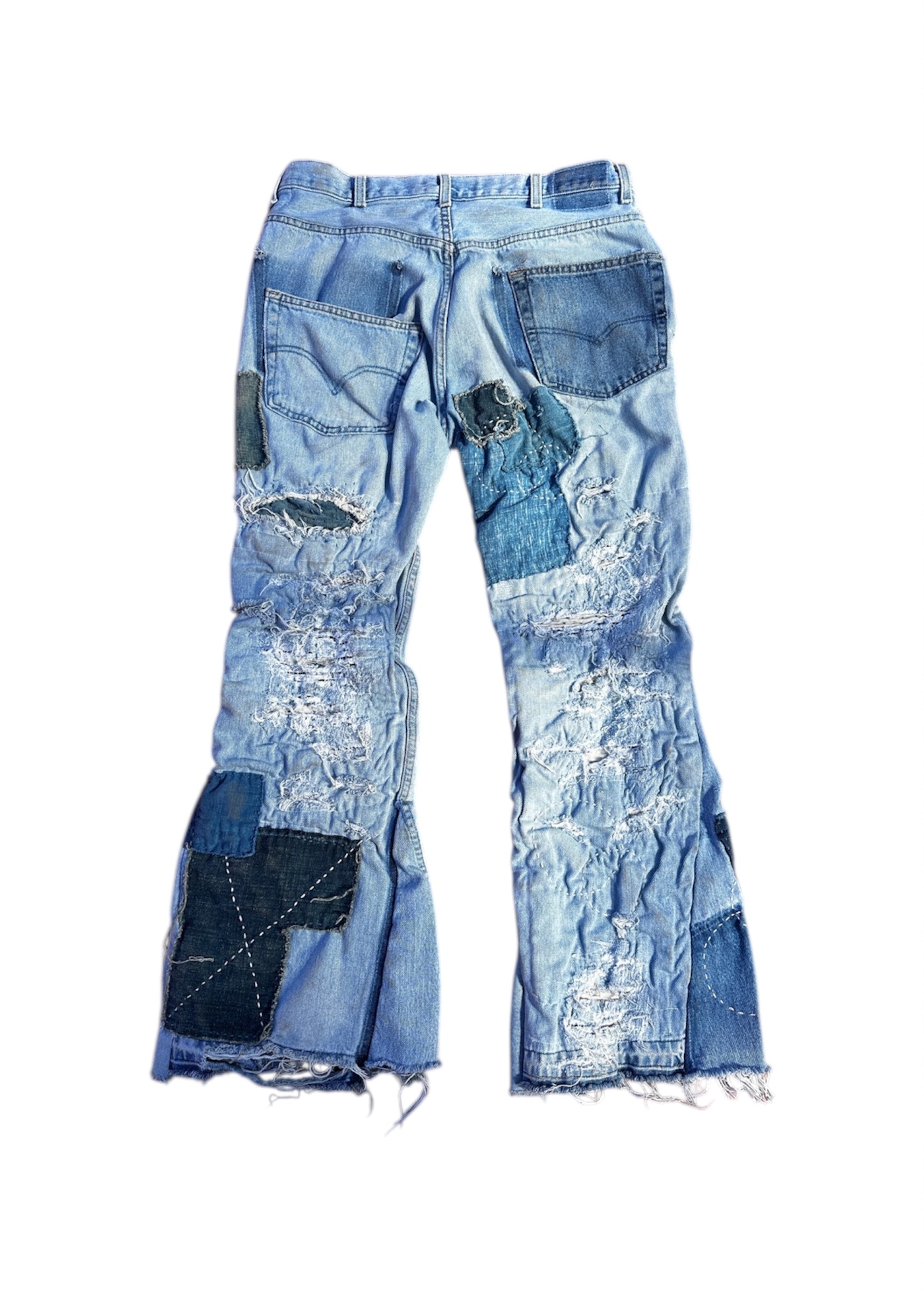 SUPER BORO REPAIRED DENIM