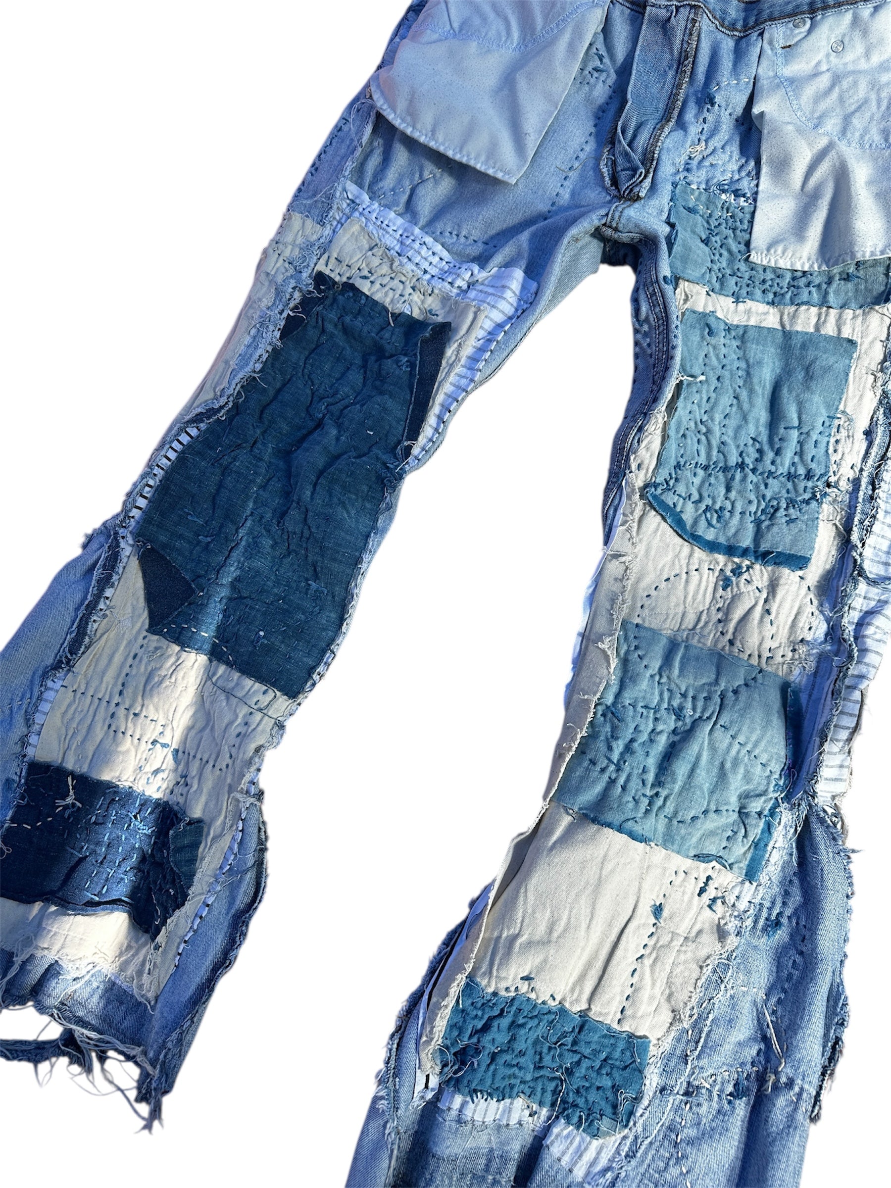 SUPER BORO REPAIRED DENIM