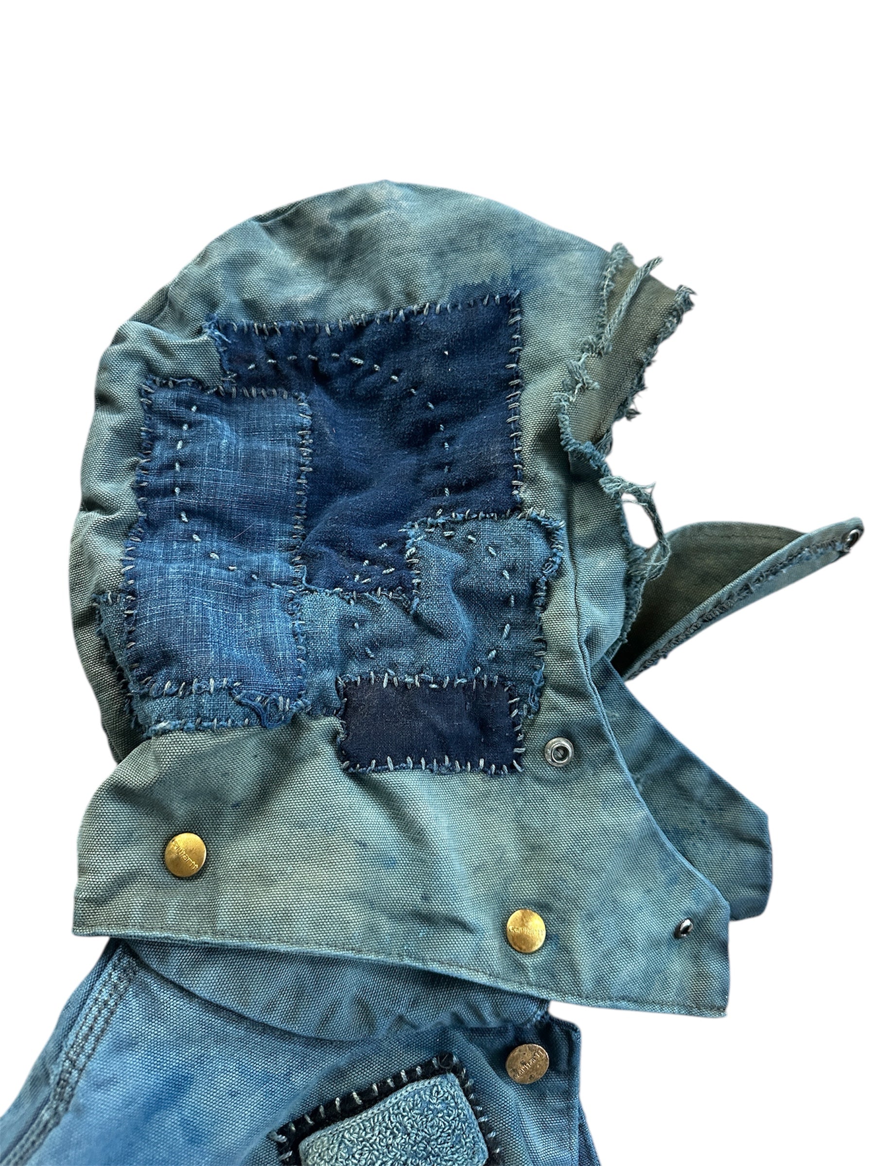 INDIGO HAND-STITCHED BORO JACKET