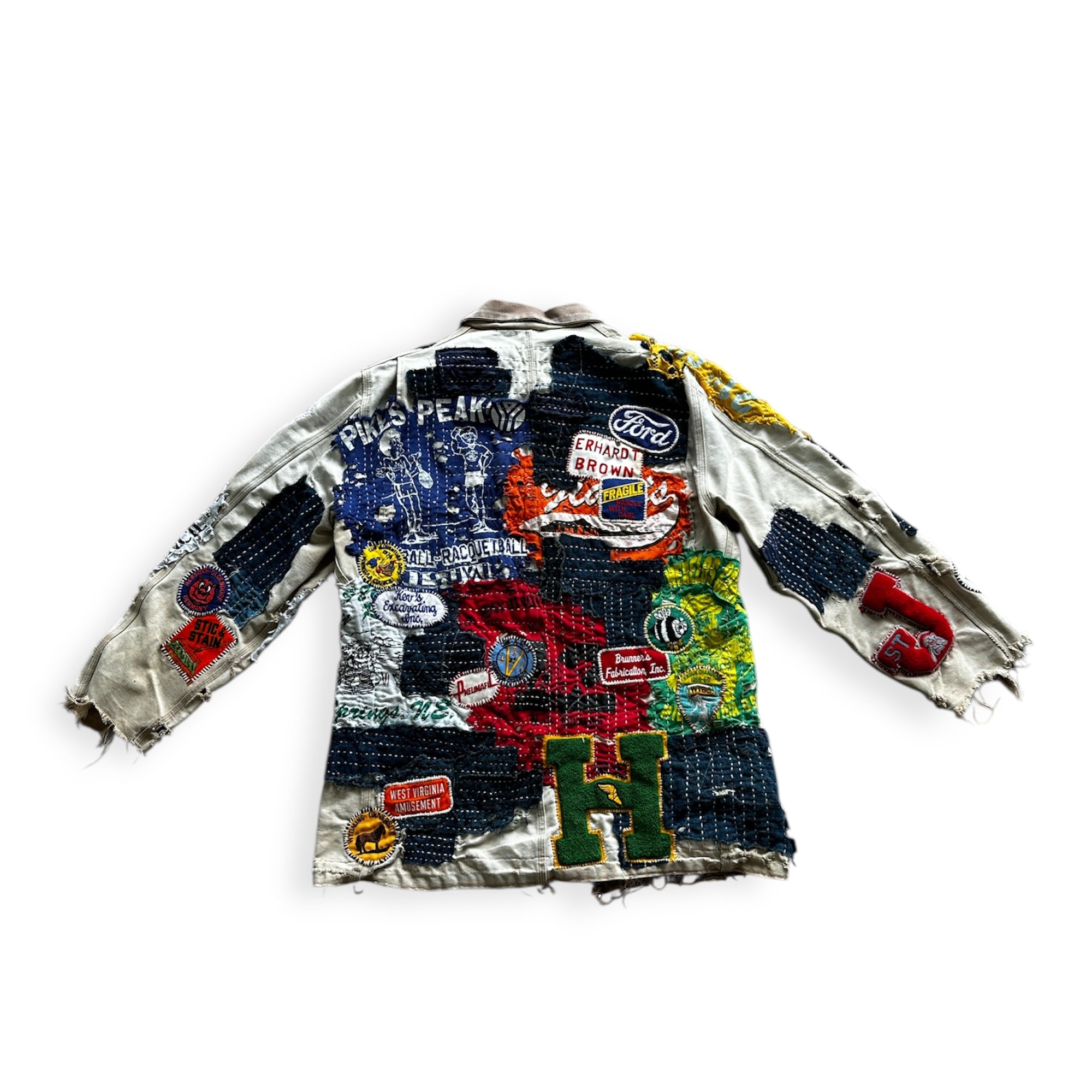 VINTAGE BORO PATCH CHORE COAT