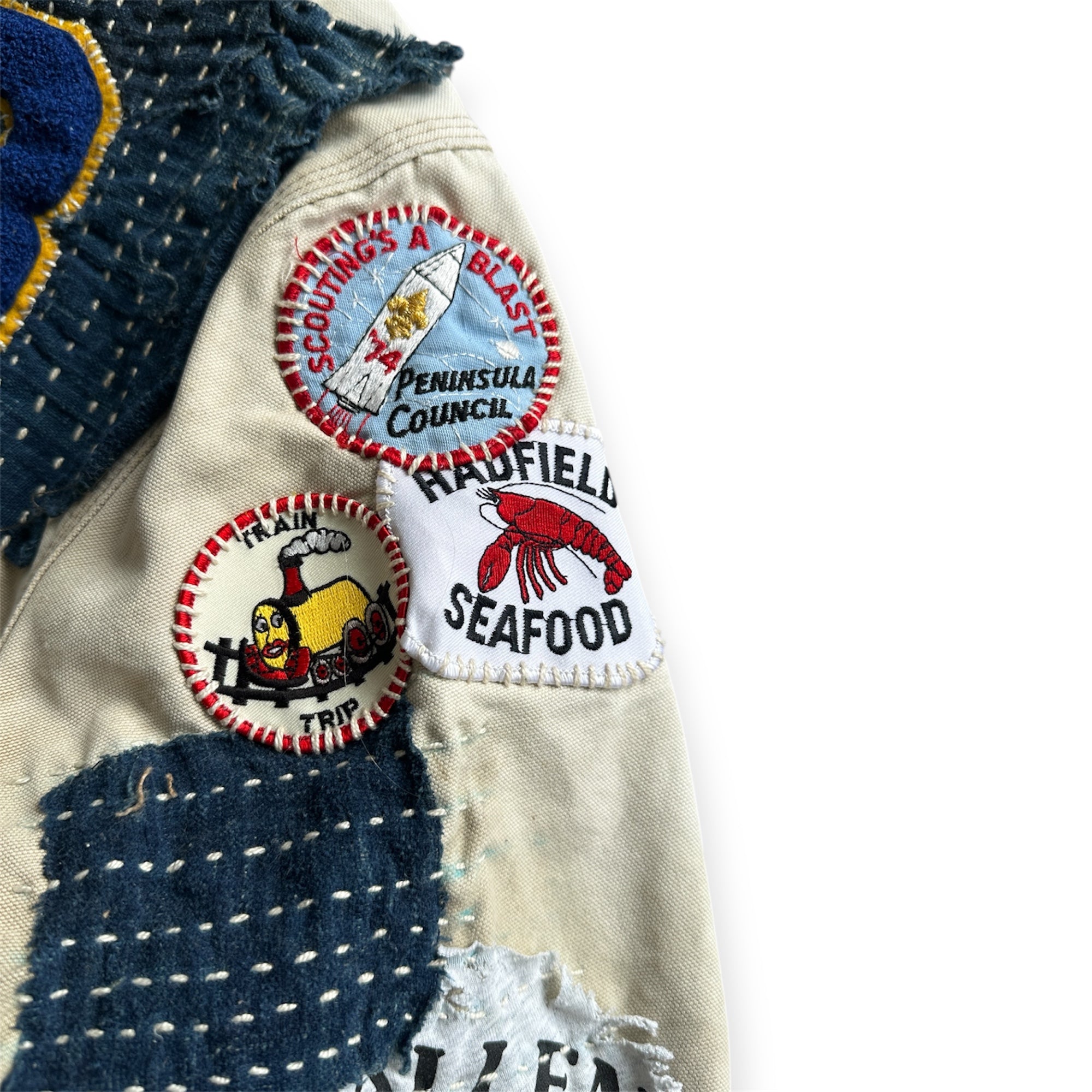 VINTAGE BORO PATCH CHORE COAT