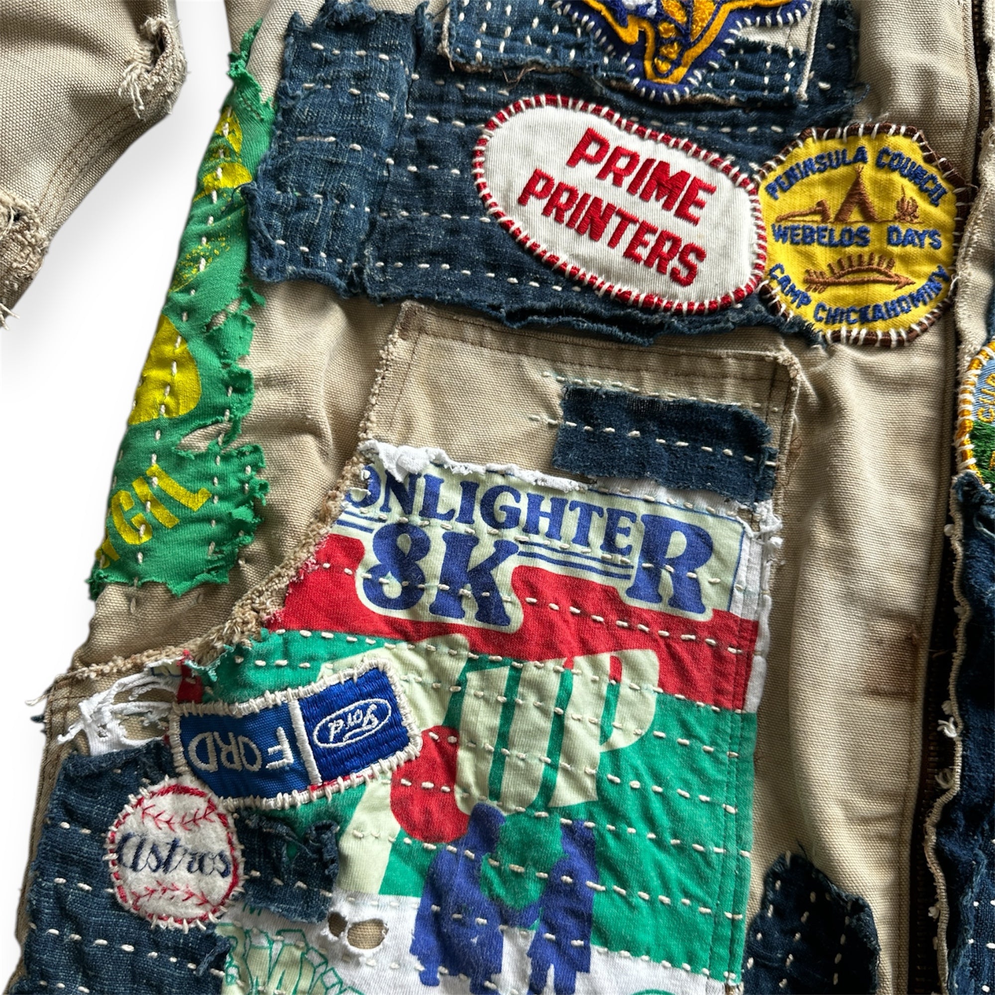 VINTAGE BORO PATCH CHORE COAT