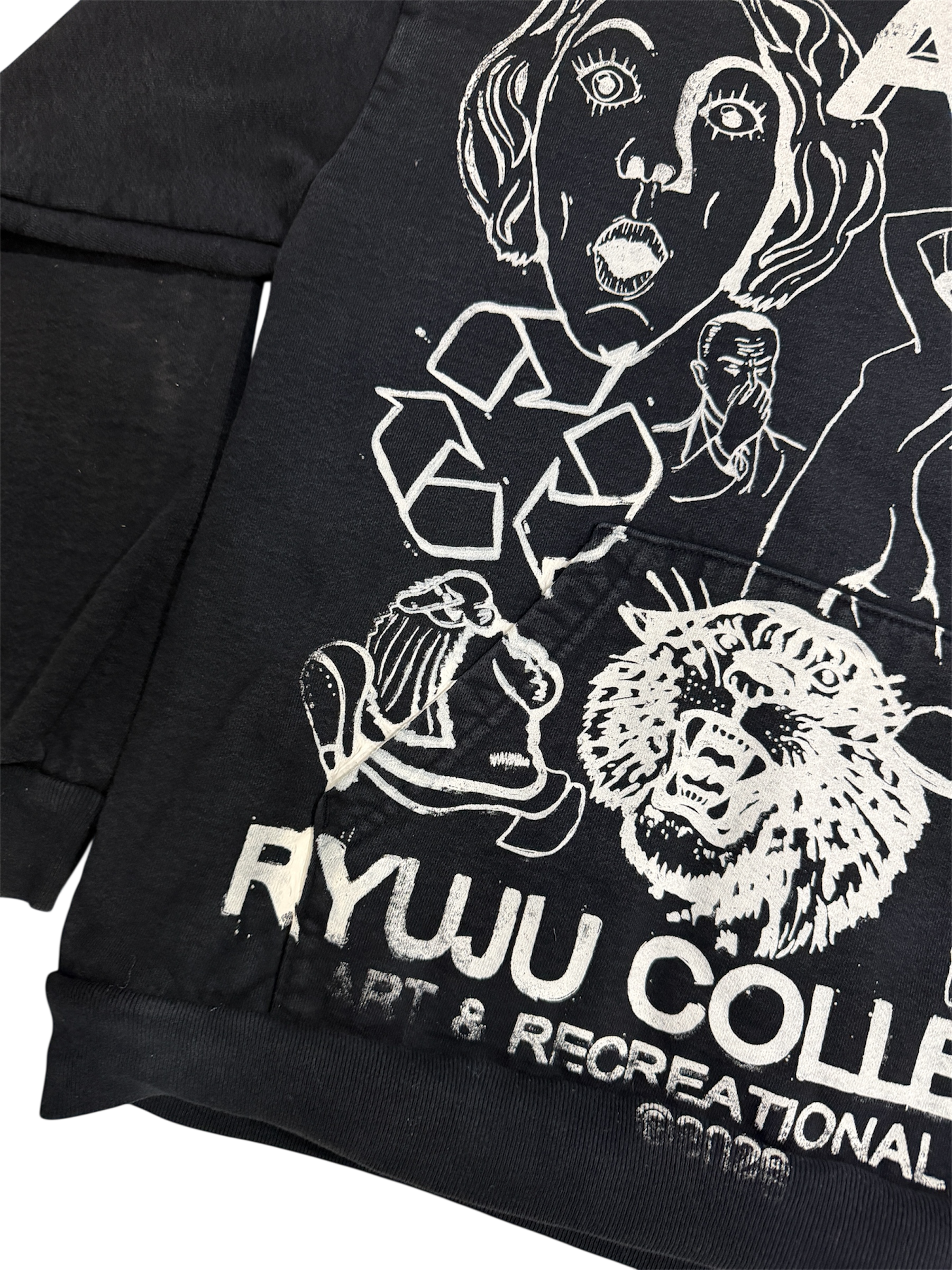 LIFE IMITATES ART HOODIE