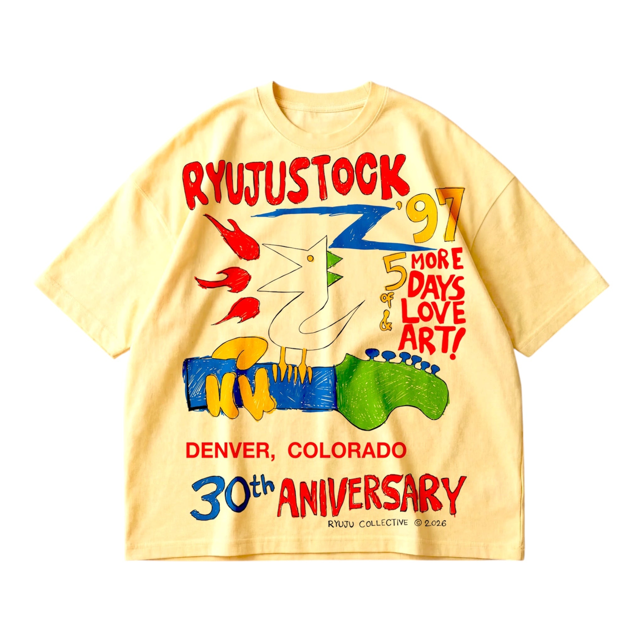 RYUJUSTOCK TEE PREORDER