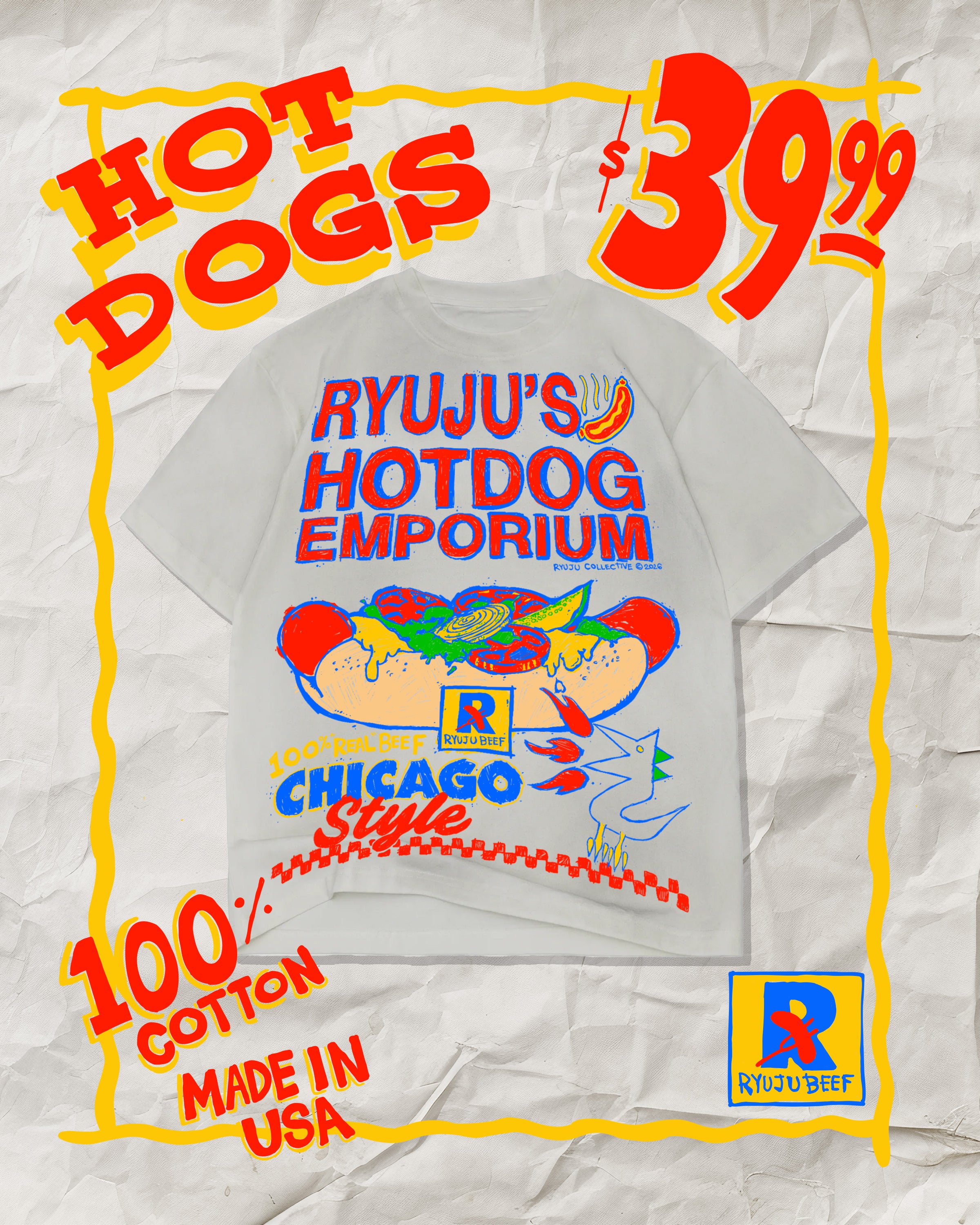 HOTDOG TEE PREORDER