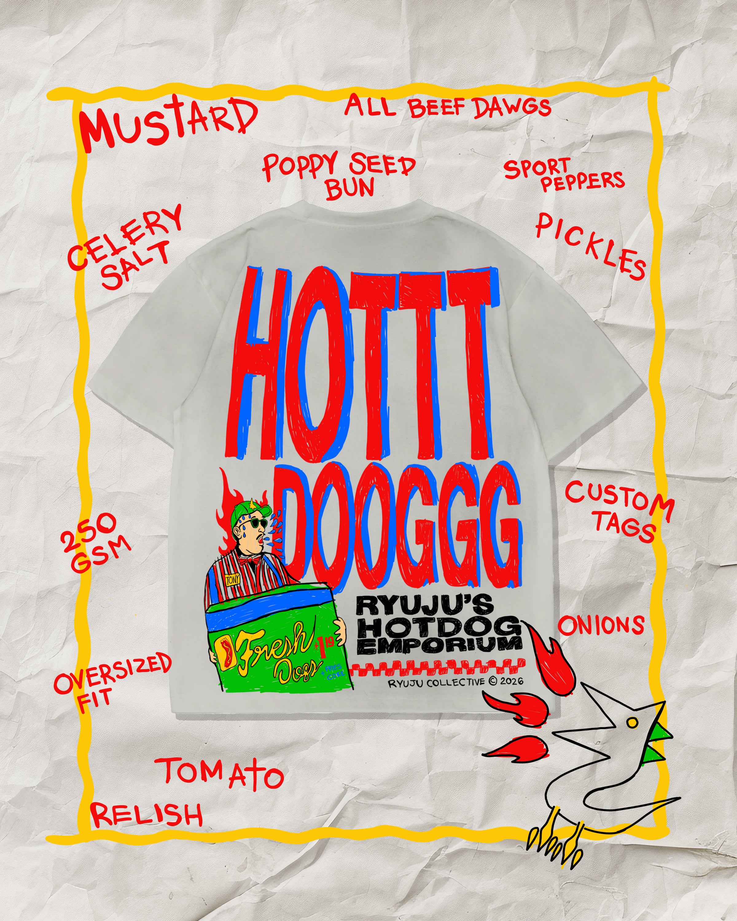 HOTDOG TEE PREORDER